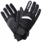 Damskie rękawice narciarskie Brugi 2ZJP czarno-białe r XS