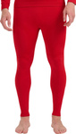Spodnie legginsy bielizna termoaktywna męska 4F M225 ciemna czerwień 4FWAW25USEAM225 61S