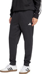 Spodnie męskie adidas Essentials Feel Cozy French Terry czarne JE3854