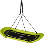 Bocianie gniazdo huśtawka Nils Camp NB5044 limonkowa 167 × 71 cm.
