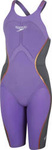 Damski strój pływacki Speedo LZR INTENT OPBK KSKN AF miami lilac/usa charcoal/rose gold rozmiar 28