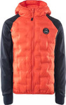 Dziecięca kurtka przejściowa softshell z ociepleniem pikowana Elbrus Emini Tb pomarańczowo-czarna rozmiar 164