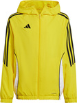 Kurtka dla dzieci adidas Tiro 24 żółta IM8795