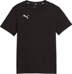 Koszulka dla dzieci Puma Team Goal Casuals Tee czarna 658616 03