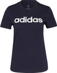 Koszulka damska adidas Essentials Slim Logo granatowa H07833