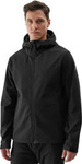 Kurtka męska softshell 4F M283 czarna 4FWAW24TSOFM283 20S