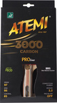 Rakietka do tenisa stołowego ping ponga New Atemi 3000 Pro concave