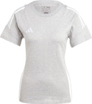 Koszulka damska adidas Tiro 24 Sweat Tee szara IR9355