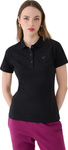 Koszulka damska polo 4F F365 czarna 4FWMM00TPTSF365 20S