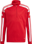 Bluza dla dzieci adidas Squadra 21 Training Top Youth czerwona GP6470
