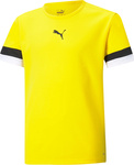 Koszulka dla dzieci Puma teamRISE Jersey Jr żółta 704938 07