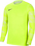Bluza bramkarska dla dzieci Nike Dry Park IV JSY LS GK JUNIOR limonkowa CJ6072 702