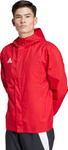Kurtka męska adidas Entrada 22 All-Weather czerwona IK4009