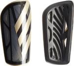 Ochraniacze piłkarskie na golenie piszczele nagolenniki adidas Tiro League czarno-złote IP4000