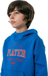 Bluza dla chłopca 4F niebieska HJZ22 JBLM006 36S
