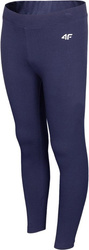 Legginsy dla dziewczynki 4F granatowe HJL22 JLEG001 31S