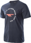 Męska koszulka z krótkim rękawem Hi-tec Olen granatowa rozmiar L