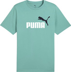 Koszulka męska Puma Ess 2 Color No.1 Logo miętowa 684708 59
