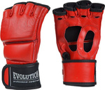 Rękawice do walk MMA skóra Evolution RM-12 czerwone