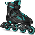 Łyżworolki 2w1 łyżwy rolki Enzo z wymienną płozą hokejową Nils Extreme NH382 rozmiar 32-25