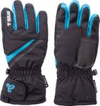Dziecięce rękawice narciarskie zimowe wodoodporne Brugi 1AK1 wiek 14-15 lat