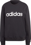 Bluza damska adidas Essentials Linear French Terry czarna IC6878