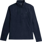 Bluza polarowa dla dziewczynki 4F granatowa HJZ21 JBIDP001 31S