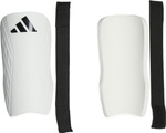 Ochraniacze piłkarskie na golenie piszczele nagolenniki adidas Tiro Club Shin Guards biało-czarne HN5600