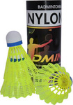 Lotki do badmintona Sunflex Nylon 3XW 3 szt żółte 53559