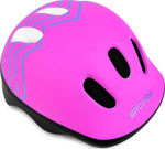 Kask rowerowy dla dzieci Spokey Strapy różowy 44-48 cm