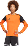 Bluza bramkarska dla dzieci adidas Squadra 25 Long Sleeve pomarańczowa JJ1941