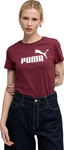 Koszulka damska Puma Ess No.1 Logo Tee (s) burgundowa 682371 96