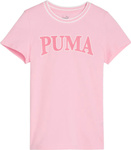 Koszulka dla dzieci Puma Squad Tee różowa 679387 30