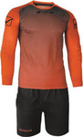 Komplet bramkarski Givova Kit Manchester pomarańczowo-czarny KITP008 0110