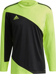 Bluza bramkarska męska adidas Squadra 21 Goalkeeper Jersey czarno-limonkowa GN5795