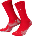 Skarpety skarpetogetry piłkarskie Nike Strike Crew WC22 czerwone DH6620 657