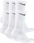 Skarpety Nike Everyday Cush Crew 6 par białe SX7666 100