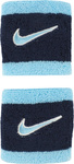 Frotki na rękę Nike Swoosh Wristbands 2 szt. granatowo-niebieskie N1012405403OS