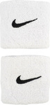 Frotki na rękę Nike Swoosh Wristbands 2 szt. białe N1012405101OS