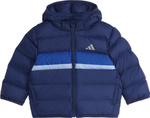 Kurtka dla dzieci adidas Synthetic Down granatowa JL7392