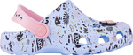 Chodaki sandały klapki dla dzieci Coqui Little Frog Game Over niebiesko-różowe 8701-265-4062