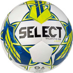 Piłka nożna Select Talento DB v23 biało-żółta 18733