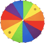 Profesjonalna chusta animacyjna z uchwytami spadochron 2m Akson