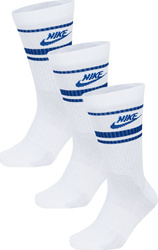 Skarpety Nike NK NSW Everyday Essential CR biało-niebieskie DX5089 105