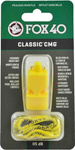 Gwizdek Fox 40 CMG Safety Classic żółty sznurek 9603-0208