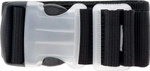 Taśma Pas do bagażu Hi-tec Denas strap czarny 180cm