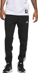 Spodnie męskie adidas Essentials 3-Stripes Fleece czarne JD1861