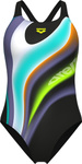 Damski Strój Kąpielowy Women's Arena Water Fluids Swimsuit Swim  dress blues rozmiar 26
