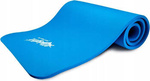 Mata do ćwiczeń fitness NBR Allright 140 x 60 x 1cm niebieska
