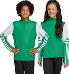Bluza dla dzieci adidas Squadra 25 Training Top zielono-biała JP3160